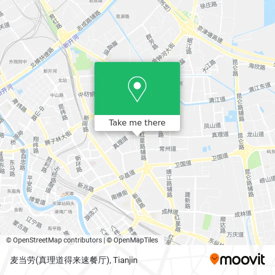 麦当劳(真理道得来速餐厅) map