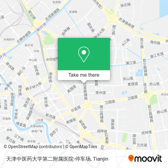 天津中医药大学第二附属医院-停车场 map