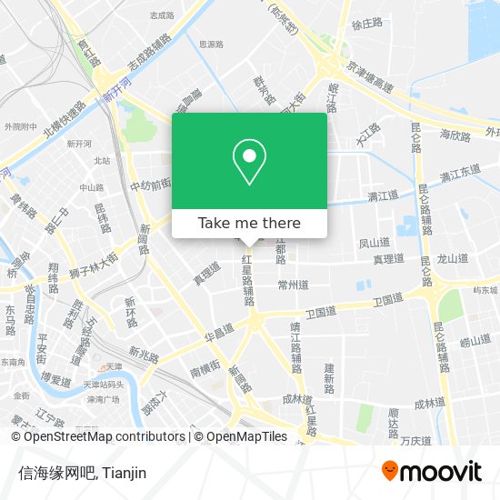 信海缘网吧 map