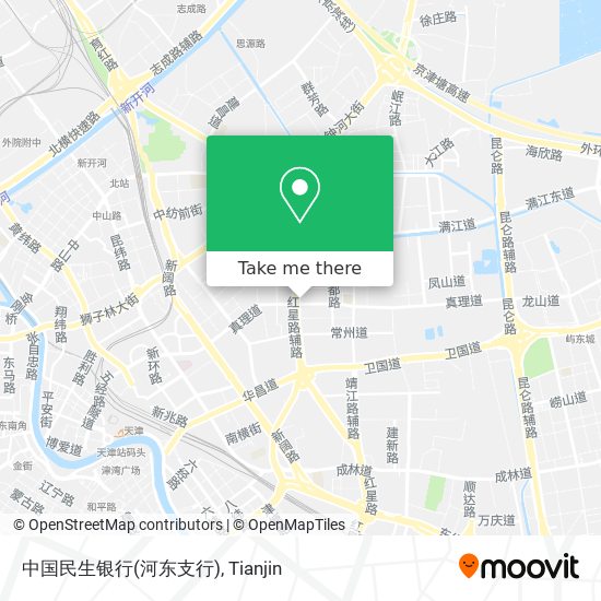 中国民生银行(河东支行) map