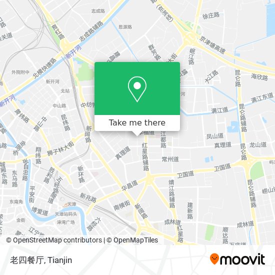 老四餐厅 map