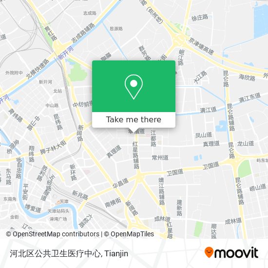 河北区公共卫生医疗中心 map