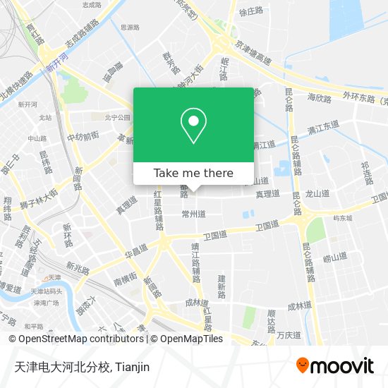 天津电大河北分校 map
