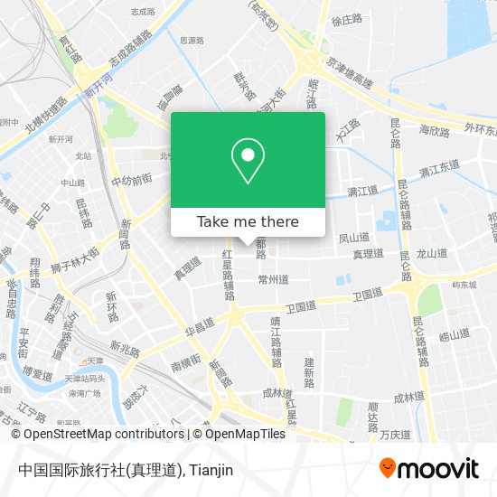 中国国际旅行社(真理道) map