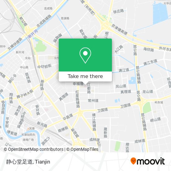 静心堂足道 map