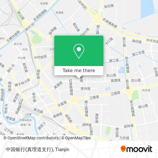 中国银行(真理道支行) map