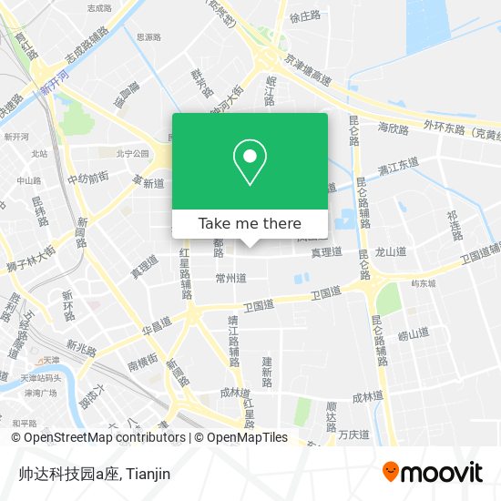 帅达科技园a座 map