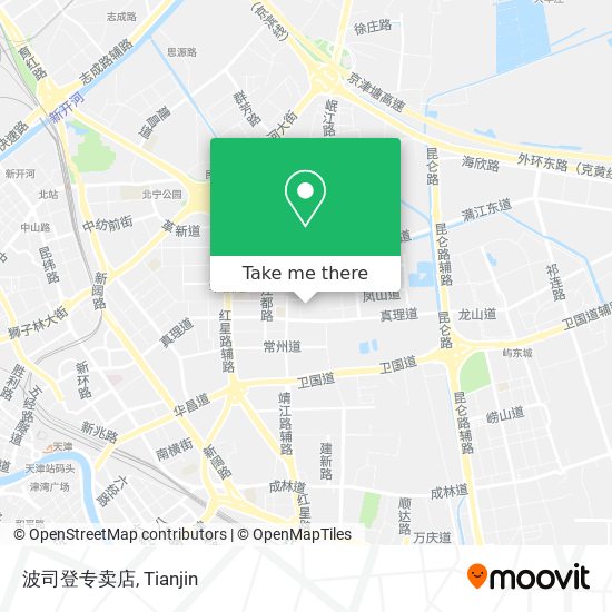 波司登专卖店 map