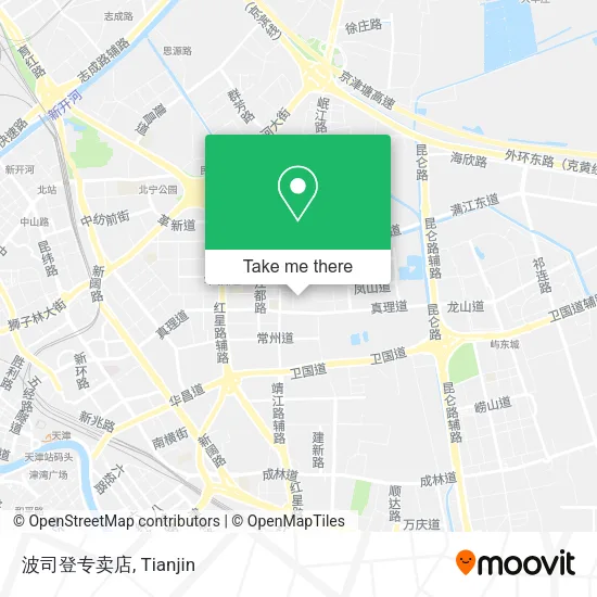 波司登专卖店 map