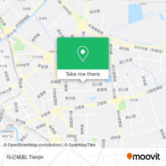 马记锅贴 map