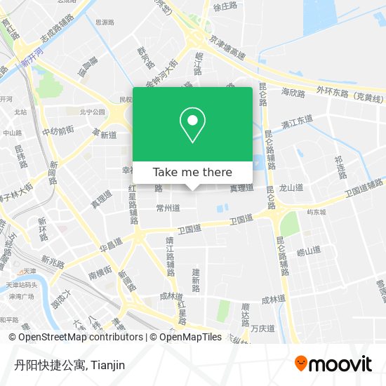 丹阳快捷公寓 map