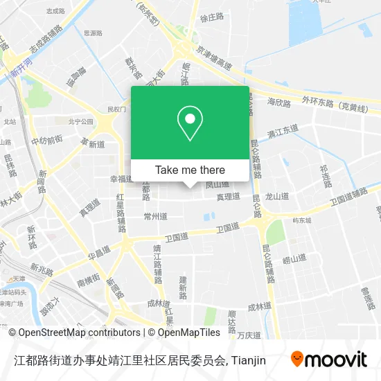 江都路街道办事处靖江里社区居民委员会 map