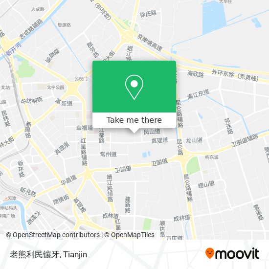 老熊利民镶牙 map