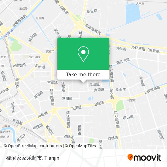 福滨家家乐超市 map