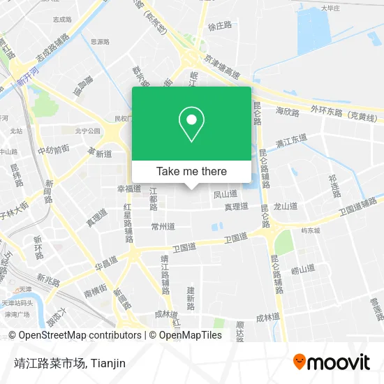 靖江路菜市场 map