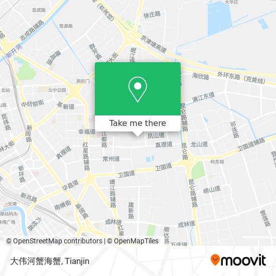 大伟河蟹海蟹 map