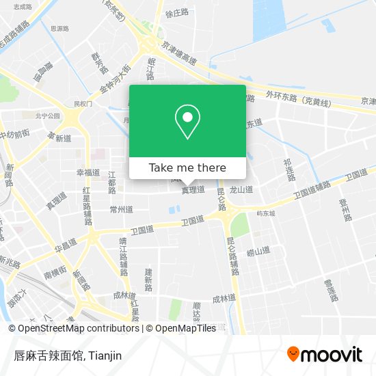 唇麻舌辣面馆 map