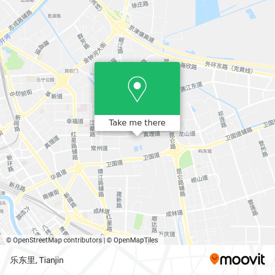 乐东里 map