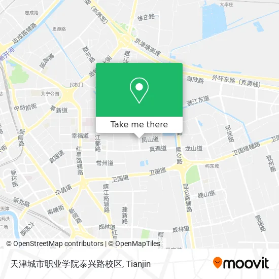 天津城市职业学院泰兴路校区 map
