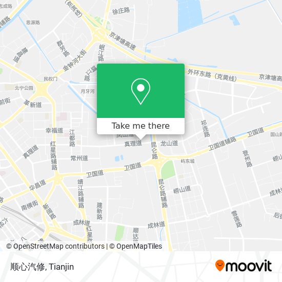 顺心汽修 map