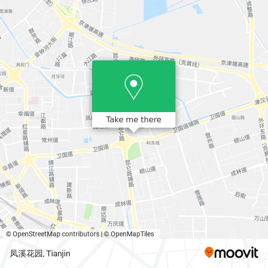 凤溪花园 map