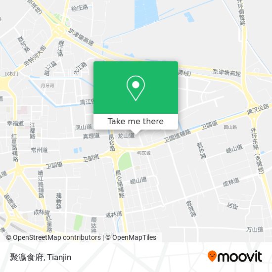 聚瀛食府 map