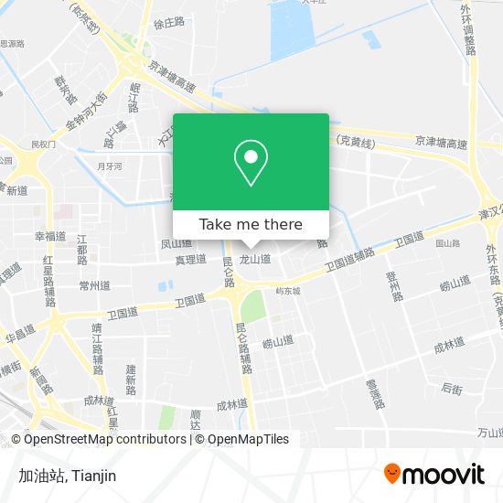 加油站 map