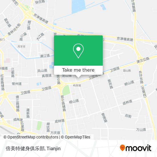 倍美特健身俱乐部 map