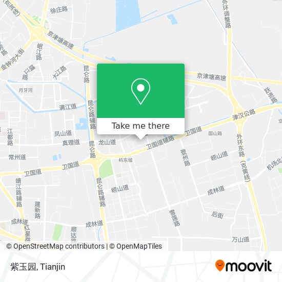 紫玉园 map