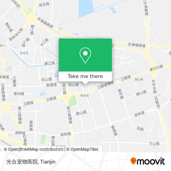 光合宠物医院 map
