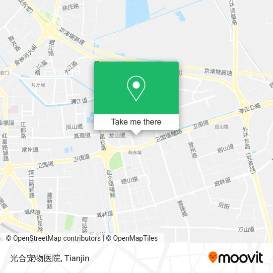 光合宠物医院 map