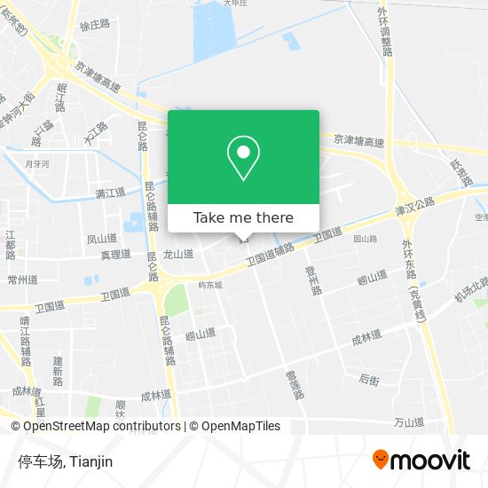 停车场 map