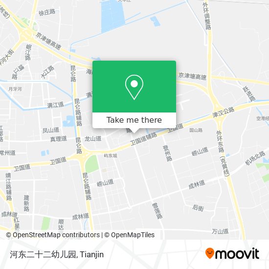 河东二十二幼儿园 map