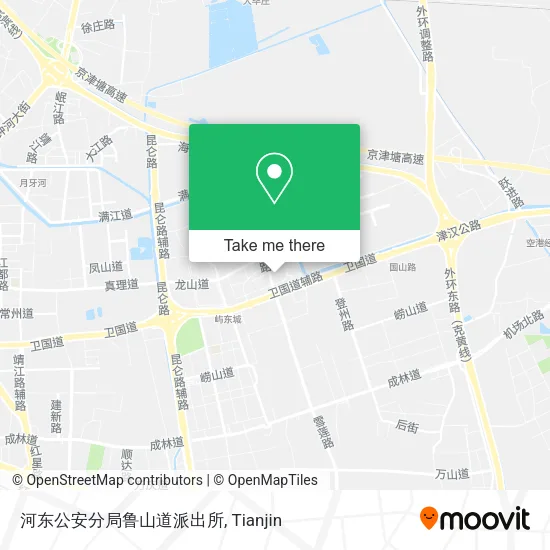 河东公安分局鲁山道派出所 map