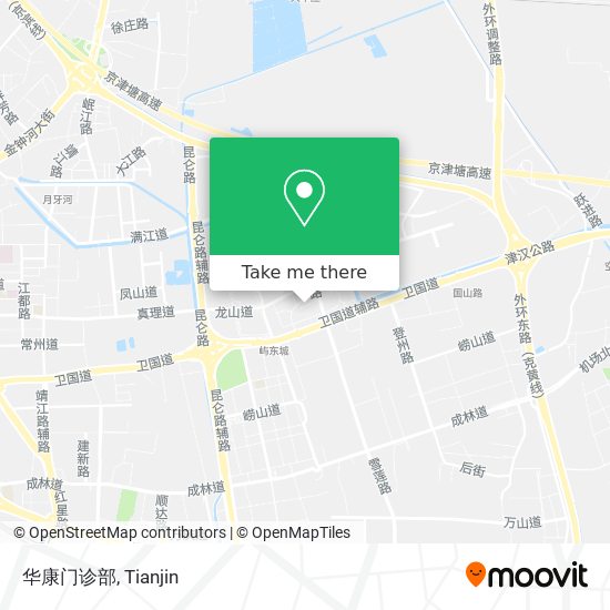华康门诊部 map