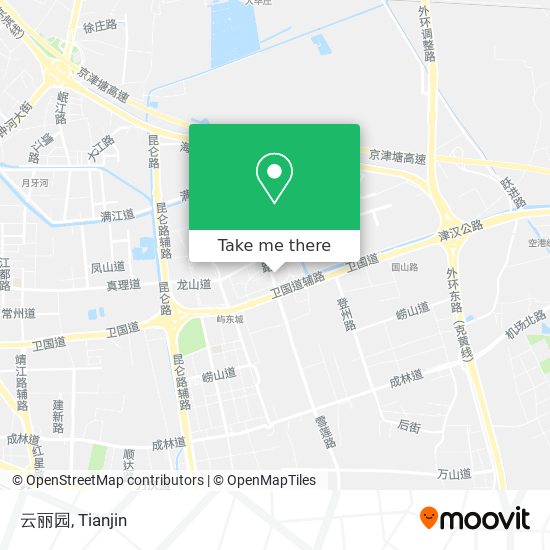 云丽园 map