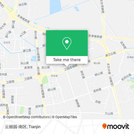 云丽园-南区 map