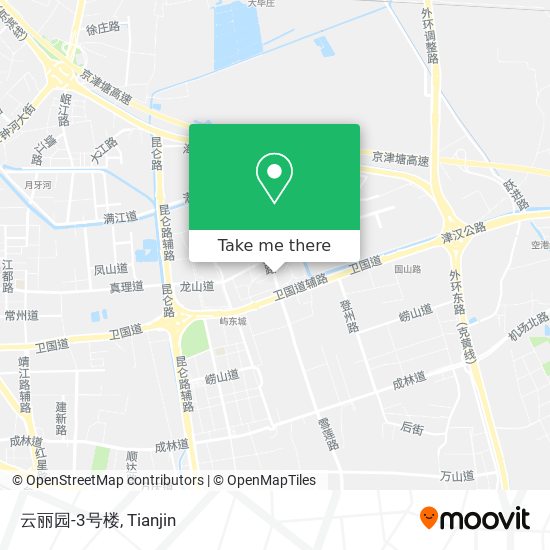 云丽园-3号楼 map