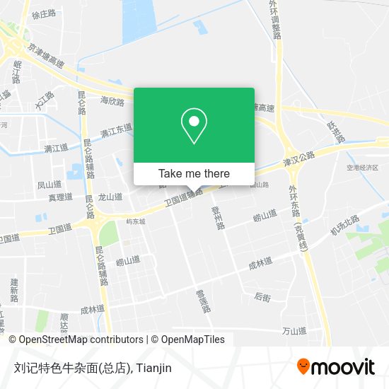 刘记特色牛杂面(总店) map
