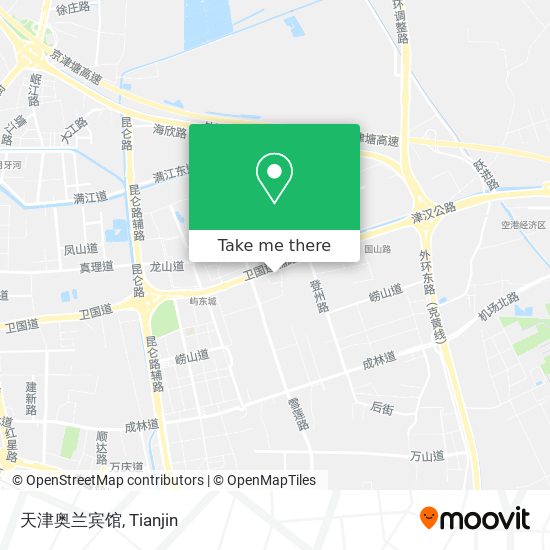 天津奥兰宾馆 map