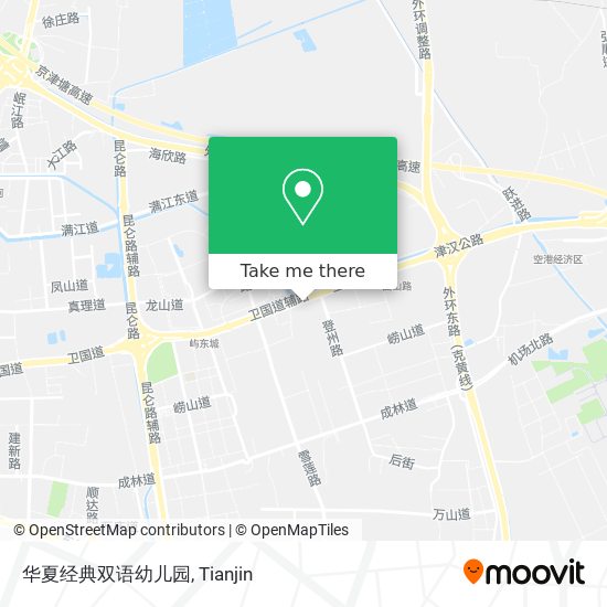 华夏经典双语幼儿园 map