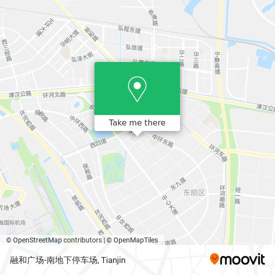 融和广场-南地下停车场 map
