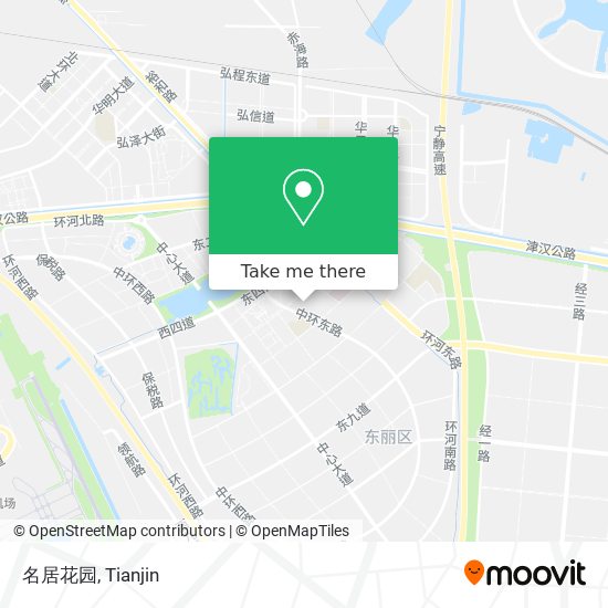 名居花园 map