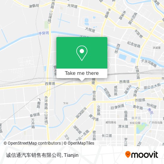诚信通汽车销售有限公司 map