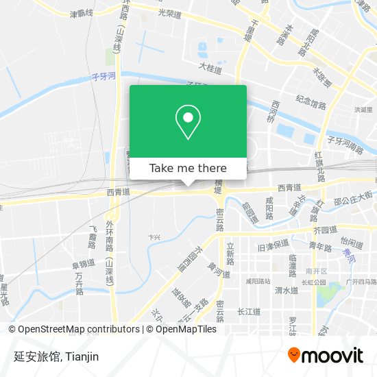 延安旅馆 map