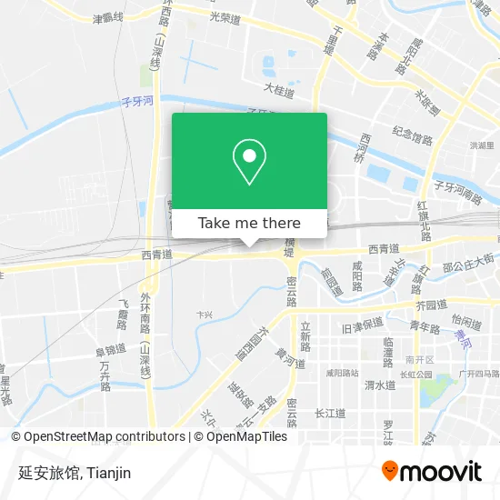 延安旅馆 map