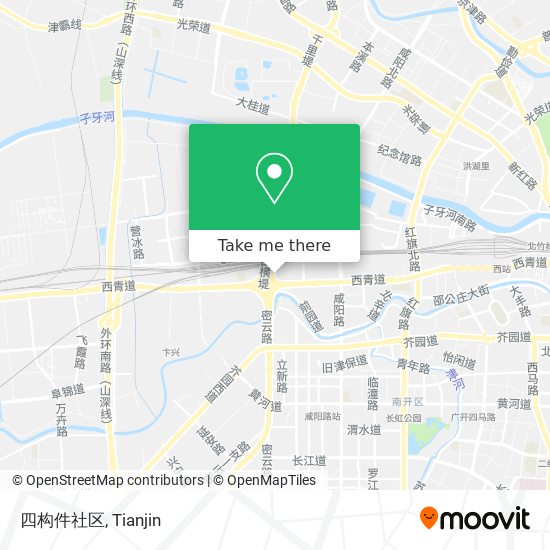 四构件社区 map