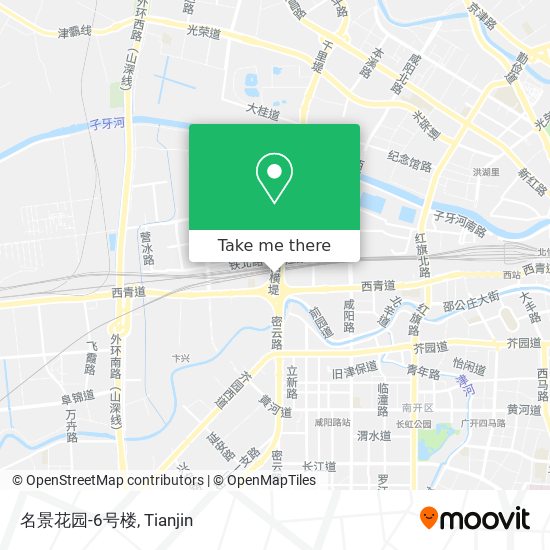 名景花园-6号楼 map