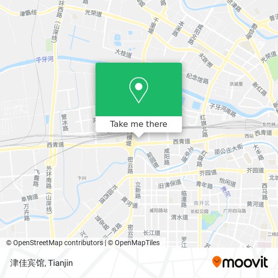 津佳宾馆 map