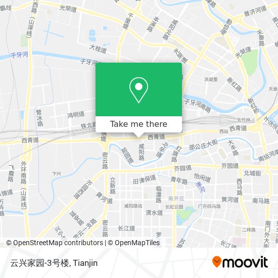云兴家园-3号楼 map